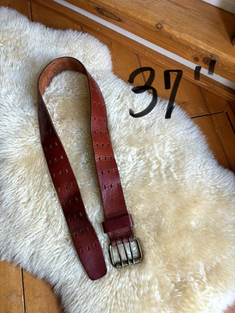 Vintage Leather Belt